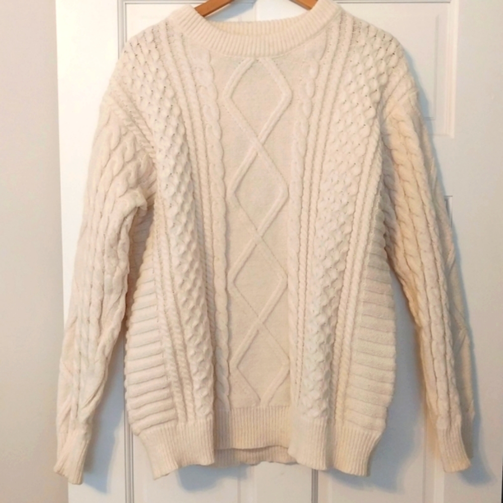 Aelfric Eden Cream Knit Sweater